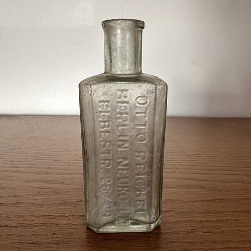 Antike glas flasche medizin - glas,