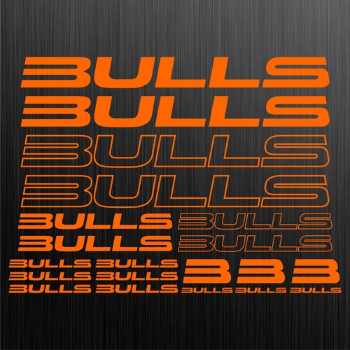 Bulls aufkleber sticker - bulls,