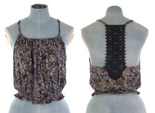 Crop Top Boho Trägertop