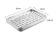 Grillschale Aluminium -