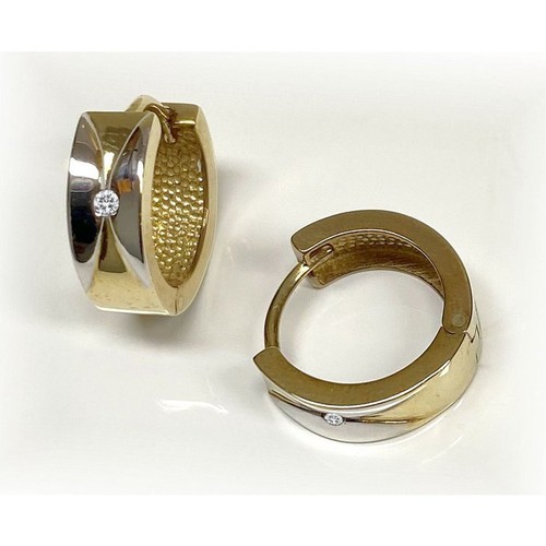 Creolen 333 gold bicolor - 333,