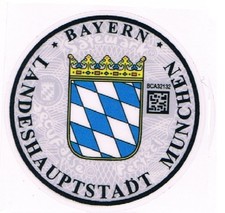 AUFKLEBER ABZEICHEN BAYERN