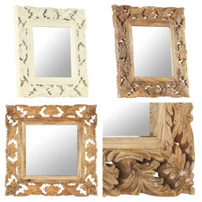 Spiegel Handgeschnitzt