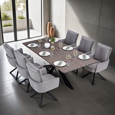 Essgruppe Tisch 200x100 cm mit