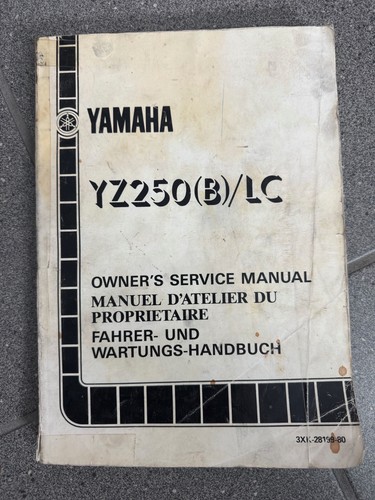 Original yamaha yz250 - yamaha,
