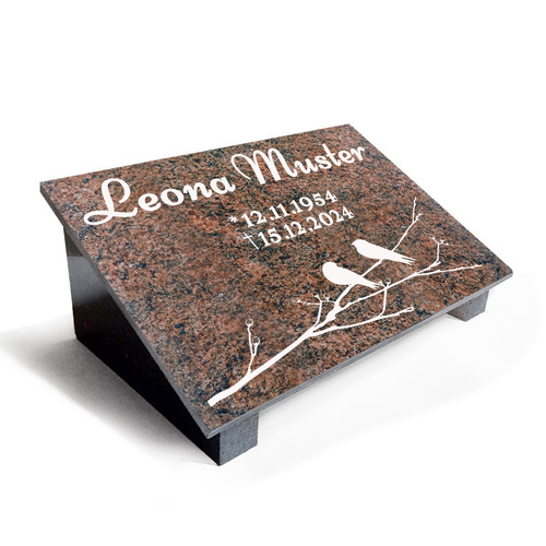 Granit grabstein multicolor - granit,