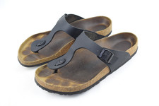 Birkenstock Gizeh Schwarz EU 44 normale Weite Damen Herren Zehentrenner