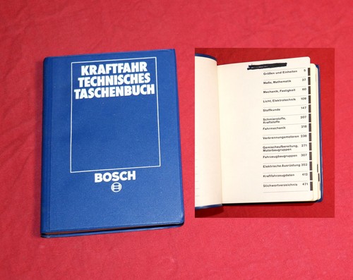 Bosch kraftfahrtechnisches - bosch,