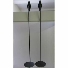 2x Kerzenhalter Wandkerzenhalter Kerzenleuchter Landhaus Metall 80 cm NEU