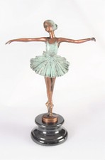 BRONZE BALLERINA TÄNZERIN