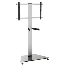 TV STÄNDER GLAS ALU STANDFUSS