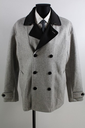 Mexx grau schwarze caban - grau-schwarze, caban-jacke