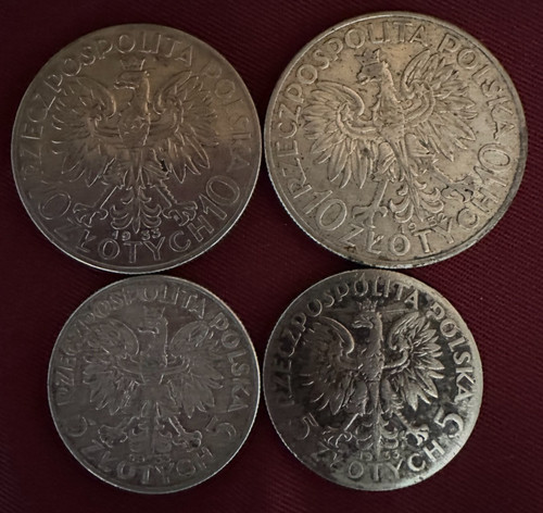 X10 zloty 1932 1933 - zloty, 5