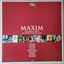 Maxim Kalender 2007 Jenna Jameson Gabriela Barros Micaela Schäfer Eugenia