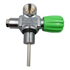 gebrauchtes Nitrox Brückenmonoventil rechts M25 x 2mm 230bar