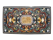 122cm x 76.2cm Schwarz Marmor