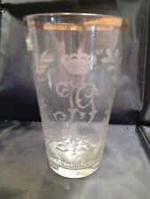 Glas Erinnerungsglas Kgl. sächs. 8. Inf.-Reg. Nr. 107 Sachsen 0,3 Liter