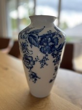 Seltene Porzellanvase von Krautheim & Adelberg, Selb Bavaria Blumendekor 30 cm