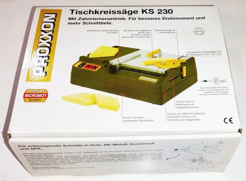 Tischkreissäge mini proxxon - mini,