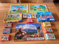 XXL Konvolut 15 Kinder Puzzle Ravensburger, Schmidt, Disney (alle vollständig) 