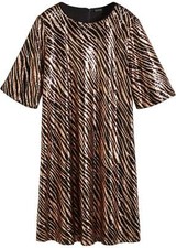 Pailletten-Kleid Gr. 44/46