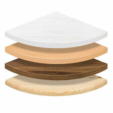 Eckregal | Wandregal Holz | Holzregal | Regal DESIGN | 4 Dekore - 2 Größen 