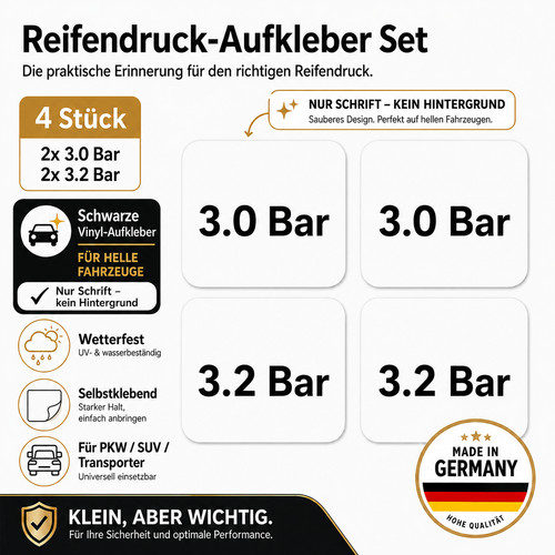 Reifendruck hinweis aufkleber - reifendruck-hinweis,