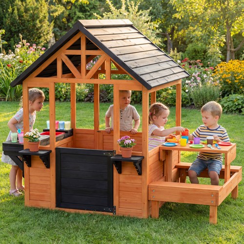 Aiyaplay spielhaus outdoor - spielhaus,