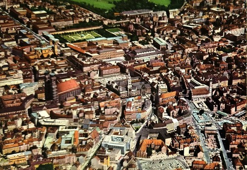 München luftaufnahme - ak,