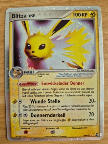 Pokemonkarte blitza - blitza,