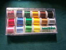 Madeira  Rayon Metallic Glamour 18x 200m (8040) Stickgarn Nähmaschine