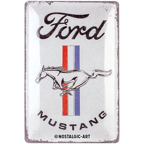 Relief blechschild ford - relief-blechschild, "ford