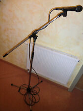 Mikrofonstativ K&M König und Meyer mit Klemme, Mikrofon und Kabel XLR