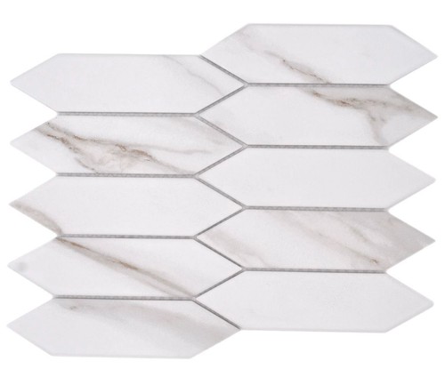 Keramik mosaikfliese hexagon - mosaikfliese,