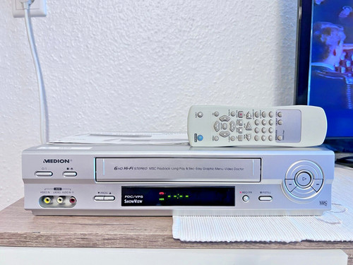 Vhs vcr medion - vcr,