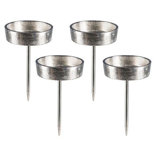Aluminium kerzenpick 4er set - kerzenpick,