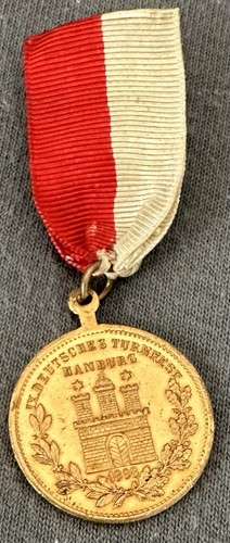 Hamburg gold medaille 1898 - gold,