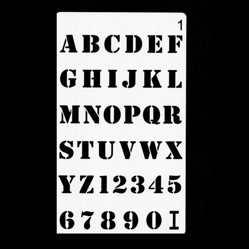 Schablone stencil buchstaben - schablone,