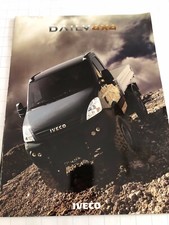 #10434 Fahrzeug-Prospekt "IVECO DAILY 4x4" Grossformat ALL BLACKS 2007