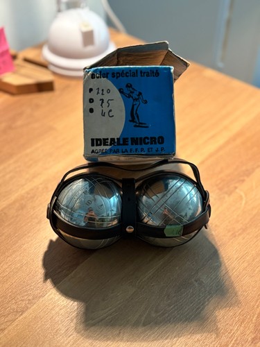 Vintage pétanque profi boule - vintage,