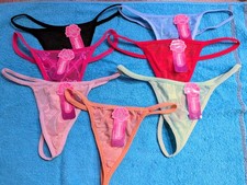 7x Spitzen String Tanga