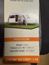 Vango AirBeam Sky Canopy für
