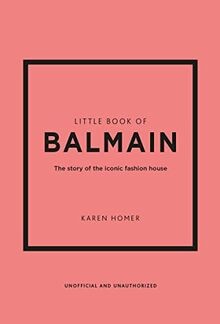 Little book balmain - balmain:, the