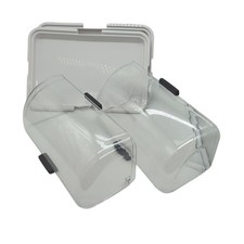 HENDI Buffet-Vitrine, doppelt, Doppeldecker, Rolltop-Präsenter, Käse