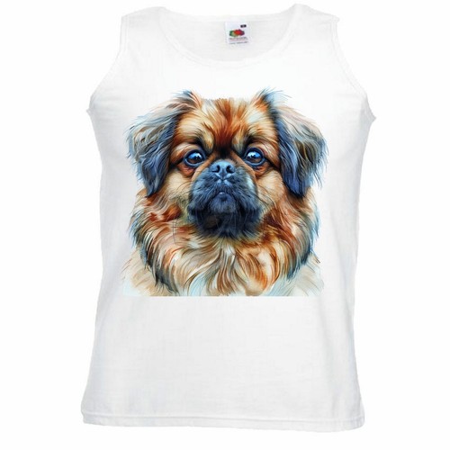 Tank top pekinese hunderasse - top,