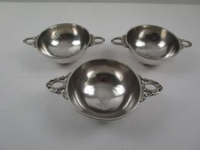 Christofle Paris - 3 antike Schalen / Schüsseln - Punze & Stempel - versilbert