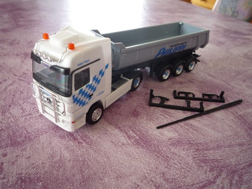 Herpa actros sattelzug - mb,
