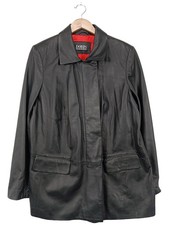 DORIS MEGGER Ledermantel Damen