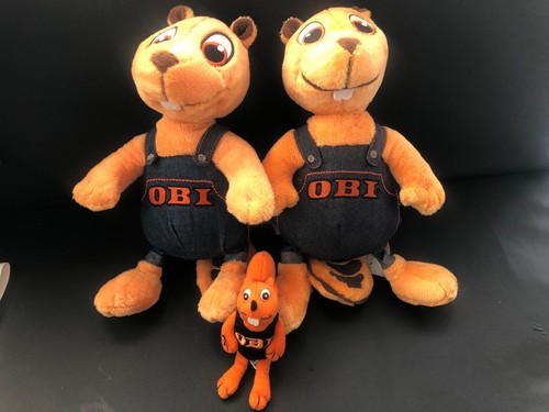 Obi plüschfigur biber - obi, ca