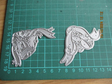 2 Stanzschablonen Weihnachten: "Glocken und Kugeln"  neuwertig, mit OVP